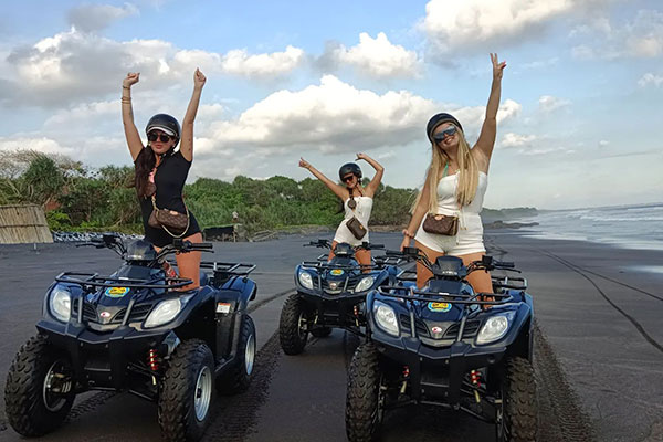 ATV on The Beach Bali - Naik ATV Pantai di Bali