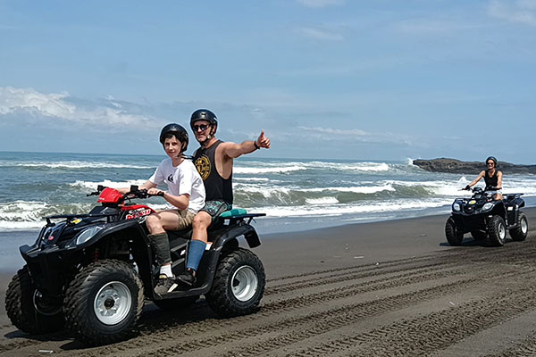 ATV on The Beach Bali - Naik ATV Pantai di Bali